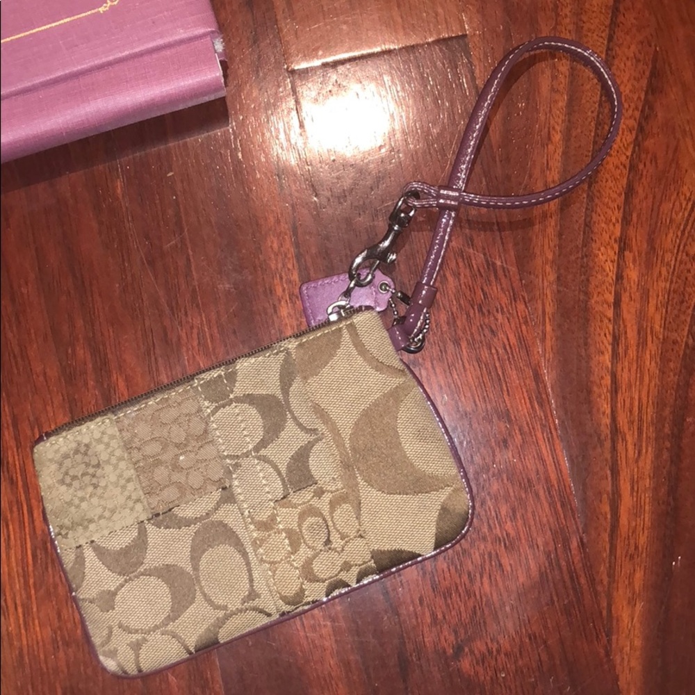 Coach wristlet